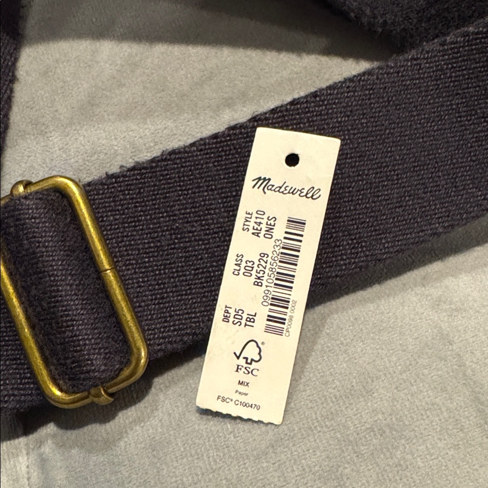 Madewell Webbing Canvas Replacement Adjustable Ba… - image 2